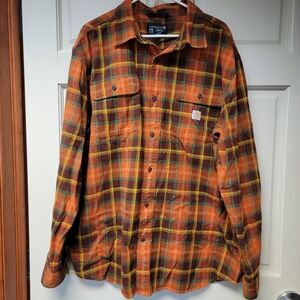 Carhartt Loose Fit thick flannel shirt